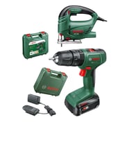 18V Vidalama ve Dekupaj Testere İkili Set
