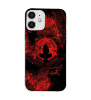 Iphone 12 Uyumlu İtachi Uchiha Tasarımlı Şeffaf Telefon Kılıfı