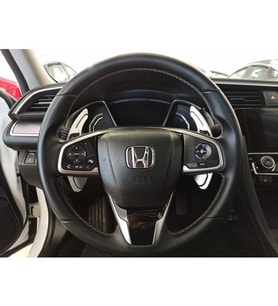 Çmk Honda Civic Fc5 Fk7 2016-2020 Paddle Shift Silver (F1 Vites Pedal Kulakçığı)