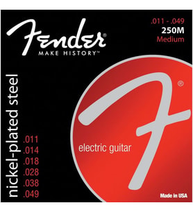 Fender Super 250 Nickel Plated Steel Ball End 250M .011-.049 Elektro Gitar Teli