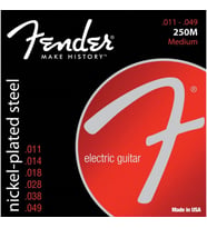 Fender Super 250 Nickel Plated Steel Ball End 250M .011-.049 Elektro Gitar Teli