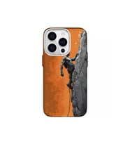 Iphone 13 Pro Max Uyumlu Dağcı Tasarimli Lüks Silikon Kilif (Çok Renkli)