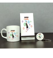 Bankacı Üçlü Set (Kupa + Telefon Standı + Anahtarlık) 003