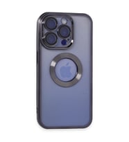 Apple İphone 15 Pro Max Kılıf Slot Silikon - Mor