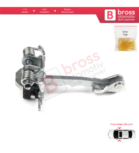 Renault Laguna 2 2001-2007 Twingo 2 2007-2014 Wind 8200000721 İçin Ön Sağ veya Sol Kapı Gergi Yayı