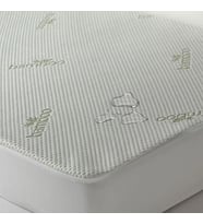 Bamboo Fitted Sıvı Geçirmez Yatak Alezi, Yatak Koruyucu, Bambu Kumaş, Su Geçirmez Özellikli Çift Kişilik 160x200 Cm
