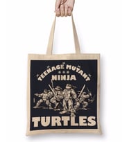 Ninja Turtes Old School Turtles Bez Çanta Uzun Saplı