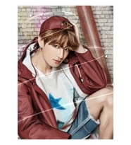Jungkook Ynwa Tablo Ahşap Poster Dekoratif Kod4159