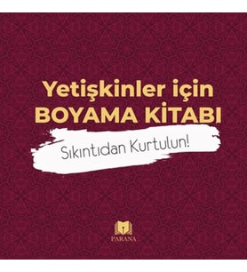 Yetişkinler İçin Boyama Kitabı-Mandala