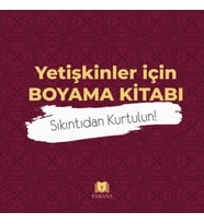 Yetişkinler İçin Boyama Kitabı-Mandala