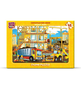 Art Çocuk Puzzle 48 Parça İnşaat Alanı