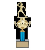 ODAK KUPA - Figürlü Kupalar - Masa Tenisi Kadın Figürlü Kupalar FG-052 C - 36 cm