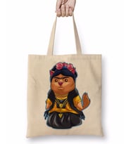 Frida Kahlo Frida Catlo Bez Çanta Uzun Saplı