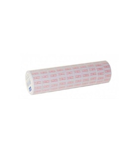 Motex Fiyat Etiketi Beyaz Çizgili 12 X 21 mm
