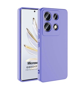 Microsonic Infinix Note 30 VIP Kılıf Groovy Soft Lila (Lila)