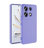 Microsonic Infinix Note 30 VIP Kılıf Groovy Soft Lila (Lila)