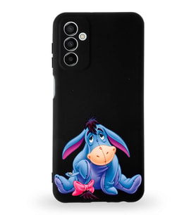 Samsung Galaxy A04s Uyumlu Lansman Kılıf Altı Kapalı İçi Kadife  İyor Tasarımlı  Kapak (Şeffaf)