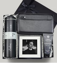 Kişiye Özel Çerçeve & Stanley Termos & Cüzdan & Balsam Premium Hediye Seti