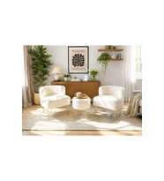 ÇAY SETİ İKİLİ KOLTUK BERJER VE PUF TAKIMI (SALON, BALKON, OFİS) 3 'LÜ TAKIM