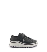 U.S. Polo Assn. KENTA JR 5PR 102032553 Kız Çocuk Sneaker Ayakkabı Siyah Mor 31-35