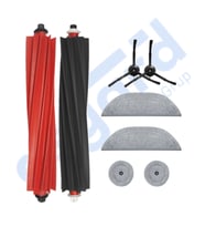 ROBOROCK S8 MaxV Ultra Uyumlu  1 Ana Fırça 2 Yan Fırça 2 Mop 2 Yan Mop PKT-iasgf0000779