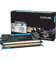 Tonersepeti Lexmark X746-X746A1CG Mavi Orjinal Toner