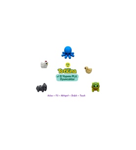 5li set Aslan – Fil – Ahtapot – Ördek – Tavuk