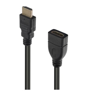 Powermaster PM-29568 HDMI Erkek HDMI Dişi 1 Metre Uzatma Kablo