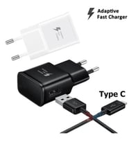 Samsung Galaxy C9 Pro Type-C Hızlı Şarj Cihazı Aleti-Beyaz