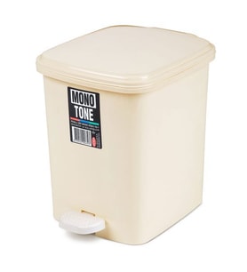 Mono Tone Pedallı Çöp Kovası Köşeli No:1 - 5 Lt BO639