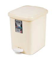 Mono Tone Pedallı Çöp Kovası Köşeli No:1 - 5 Lt BO639