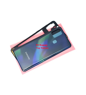 Samsung Galaxy A21S KASA Arka Pil Batarya Kapağı SİYAH
