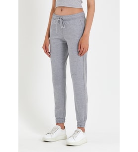 Süperlife Kadın Regular Fit İnce Eşofman Altı SPR22BE158 (Grimelanj)