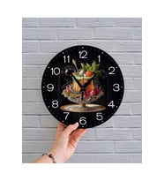 bilge Tasarım retro Duvar Saati 35 x 35 CM (Karışık)