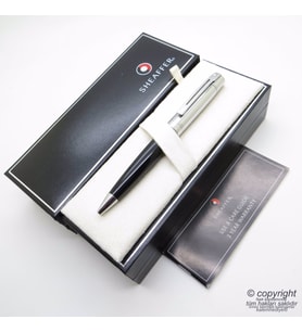 Sheaffer 300 Krom Siyah Tükenmez Kalem  İsme Özel Kalem