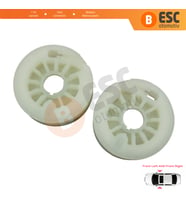 Hyundai Elantra MK4 HD Sonata 2005-2008 Tucson MK3 TL için Ön Sol Sağ Kapı Cam Kriko Tamir Makarası