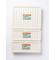 Softchef Fresh Box 3'lü Saklama Kabı Seti (2 Adet 1170 ml + 1 Adet 2400 ml) - Şeffaf Kapaklı Buzdolabı ve Dondurucu Uyumlu Düzenleyici Organizer