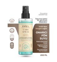 PXEL Çift Fazlı Isı Koruyucu Onarıcı Fön Suyu 200 ML  Tüm Saç Tipleri  Vegan, Durulanmayan Saç Bakım Spreyi