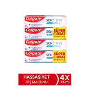 Colgate Sensitive Diş Macunu 75 ml x 4 adet