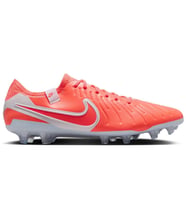 Nike Tiempo Legend 10 Elite FG Pro Soccer Shoes Profesyonel Çim Saha Kramponu Turuncu