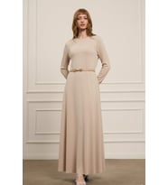 FTZ Women Kadın Elbise Beige 31073