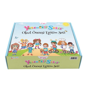 El Ele İlk Adım Yetenekli Sekiz 4 Yaş Set (Krem)