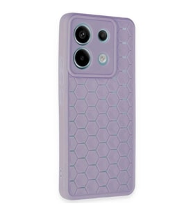 Note 13 Pro 5g Kılıf Petek  Kapak - Lila