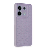 Note 13 Pro 5g Kılıf Petek  Kapak - Lila