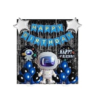 Çıtıpıtıstore Uzay Temalı Lüks Doğum Günü Balon Set