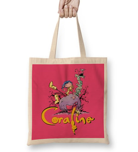 Coraline 05 Bez Çanta Uzun Saplı