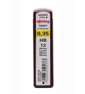0.3 / 0.35 Mm Uç Min Siyah 1 Adet Rotring Siyah Kalem Uçu 0.35 Mm 1 Adet