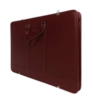 BBack Deri Proje Çantası 40x56 cm Bordo 