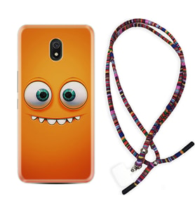 Xiaomi Redmi 8A 8 Pro 9C 9T 10C 11T Pro Kılıf Boyun Asklı Rasta Silikon Dişlek 1615