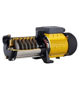 VKP S/S 7-05 M 2 HP 220v Paslanmaz Çelik Fanlı Kademeli Yatay Milli Pompa